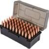 Caldwell AK Mag Charger Flip-Top Ammo Box 7.62x39mm 500-Round Plastic Black and Smoke 5 Pack - Image 2