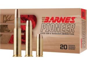Barnes Pioneer 30-30 Winchester Ammo 190 Grain Barnes Original Jacketed Flat Nose Box of 500