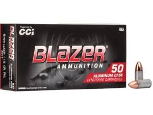 Blazer 9mm Luger Ammo 115 Grain Full Metal Jacket Box of 1000