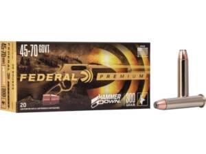 Federal Premium HammerDown 45-70 Government Ammo 300 Grain Bonded Jacketed Soft Point Box of 300