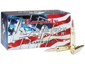 Hornady American Gunner 6.5 Creedmoor Ammo 140 Grain Hornady Match Jacketed Hollow Point Box of 500