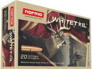Norma Whitetail 30-30 Winchester Ammo 150 Grain Jacketed Soft Point Box of 500