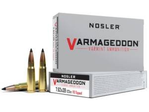 Nosler Varmageddon 7.62x39mm Ammo 123 Grain Nosler Varmageddon Polymer Tip Box of 500