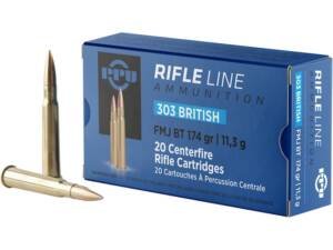 PPU 303 British Ammo 174 Grain Full Metal Jacket Box of 500