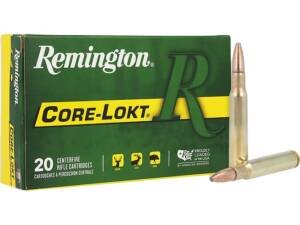 Remington Core-Lokt 30-06 Springfield Ammo 150 Grain Jacketed Soft Point Box of 500