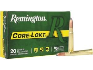 Remington Core-Lokt 303 British Ammo 180 Grain Jacketed Soft Point Box of 500
