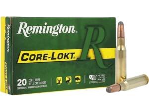 Remington Core-Lokt 308 Winchester Ammo 180 Grain Jacketed Soft Point Box of 500
