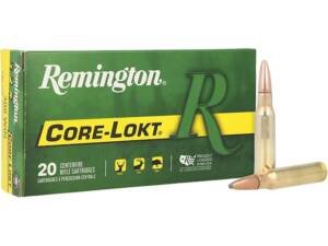 Remington Core-Lokt 308 Winchester Ammo 180 Grain Pointed Jacketed Soft Point Box of 500