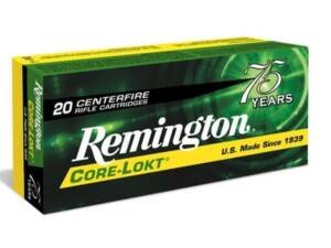Remington Core-Lokt 45-70 Government Ammo 405 Grain Reduced Pressure Jacketed Soft Point Box of 500