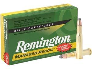 Remington Managed Recoil 30-30 Winchester Ammo 125 Grain Remington Core-Lokt Jacketed Soft Point Box of 500