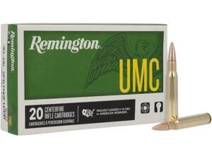 Remington UMC 30-06 Springfield Ammo 150 Grain Full Metal Jacket Box of 500