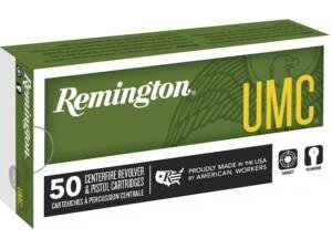 Remington UMC 9mm Luger Ammo Full Metal Jacket Box of 1000