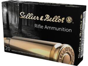 Sellier & Bellot 30-06 Springfield Ammo 180 Grain Jacketed Soft Point Box of 1000