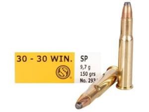 Sellier & Bellot 30-30 Winchester Ammo 150 Grain Jacketed Soft Point Box of 500