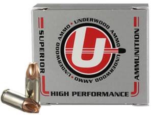 Underwood 9mm Luger +P Ammo 68 Grain Lehigh Xtreme Defense Fluted Lead Free Box of 500