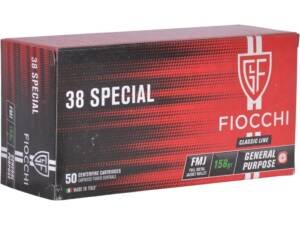 Fiocchi Range Dynamics 38 Special Ammo 158 Grain Full Metal Jacket Of 1000