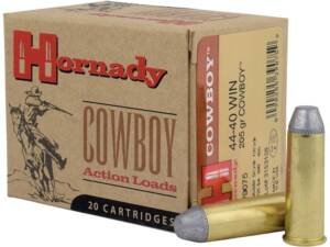 Hornady Frontier 44-40 WCF Ammo 205 Grain Flat Nose Box of 500