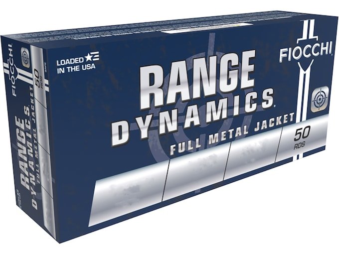 Fiocchi Range Dynamics 38 Special Ammo 130 Grain Full Metal Jacket 1000 Rounds