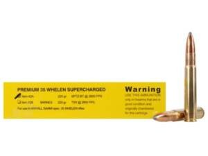 Buffalo Bore Supercharged 35 Whelen Ammo 225 Grain Jacketed Soft Point Box of 500