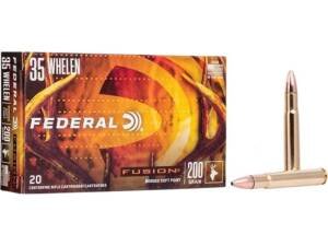Federal Fusion 35 Whelen Ammo 200 Grain Bonded Round Nose Box of 500