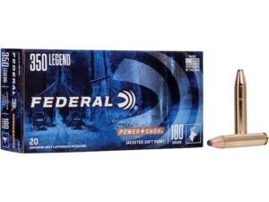 Federal Power-Shok 350 Legend Ammo 180 Grain Jacketed Soft Point