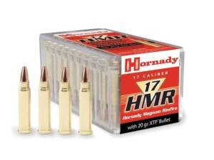 Hornady Varmint Express 17 Hornady Magnum Rimfire (HMR) Ammo 20 Grain Hornady XTP Jacketed Hollow Point Box of 1000