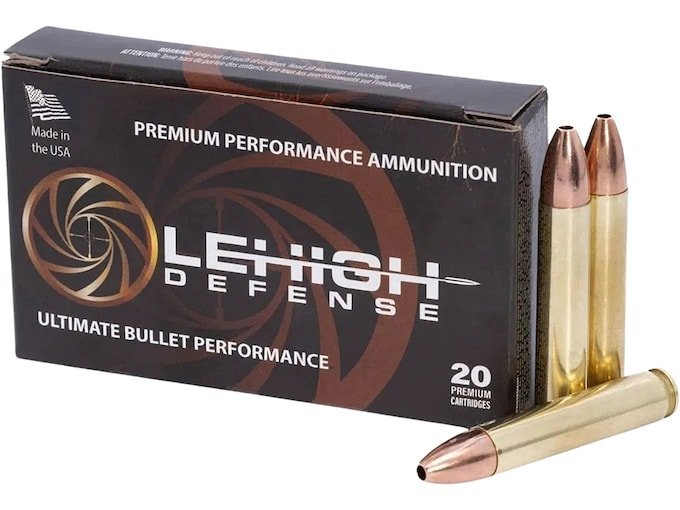 Lehigh Defense Controlled Chaos 350 Legend Ammo 150 Grain Fragmenting Hollow Point Lead Free Box of 500