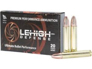Lehigh Defense Maximum Expansion 350 Legend Ammo 150 Grain Solid Hollow Point Lead Free Box of 500