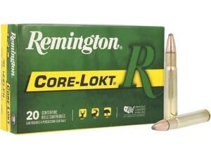 Remington Core-Lokt 35 Whelen Ammo 200 Grain Jacketed Soft Point Box of 500