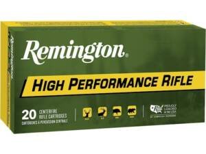 Remington High Performance Rifle 35 Whelen Ammo 250 Grain Remington Core-Lokt Jacketed Soft Point Box of 500