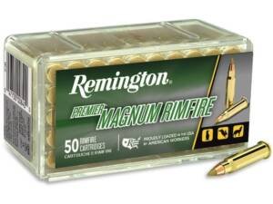 Remington Premier 17 Hornady Magnum Rimfire (HMR) Ammo 17 Grain Polymer Tip Box of 1000