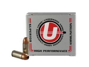 Underwood Ammo 9mm 115gr +P+ JHP 1400 FPS Box of 1000