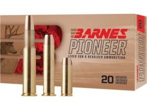 Barnes Pioneer 45-70 Government Ammo 300 Grain Barnes Triple-Shock X Solid Hollow Point Lead Free Box of 300