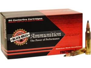 Black Hills 5.56x45mm NATO Ammo 69 Grain Sierra Tipped MatchKing Polymer Tip Box of 500