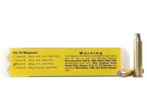 Buffalo Bore 45-70 Government Ammo 350 Grain Jacketed Flat Nose Box of 300