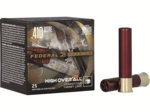 Federal Premium High Over All 410 Ammo box of 1000 rounds