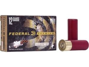 Federal Premium Vital-Shok 12 Gauge Buckshot Ammo 2-3/4" #00 Buckshot 9 Pellets with Flitecontrol Wad box of 500