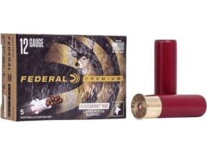 Federal Premium Vital-Shok 12 Gauge Buckshot Ammo 3" with Flitecontrol Wad box of 300