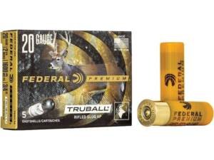 Federal Premium Vital-Shok 20 Gauge Hollow Point Rifled Slug 2-3/4" 3/4oz box of 500 rounds
