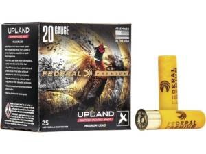 Federal Premium Wing-Shok 20 Gauge Copper Plated Lead Ammo box of 500 rounds