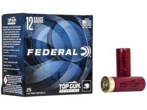 Federal Top Gun Sporting 12 Gauge Ammo box of 1000