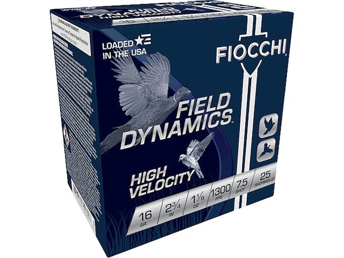 Fiocchi High Velocity 16 Gauge Ammo box of 1000 rounds