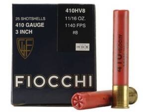 Fiocchi High Velocity 410 Ammo box of 1000 rounds