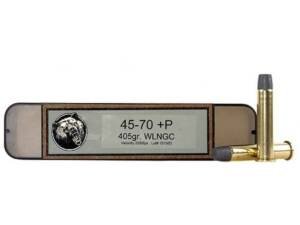 Grizzly Cartridge Bear Load 45-70 Government +P Ammo 405 Grain Lead Long Wide Nose Gas Check Box of 300