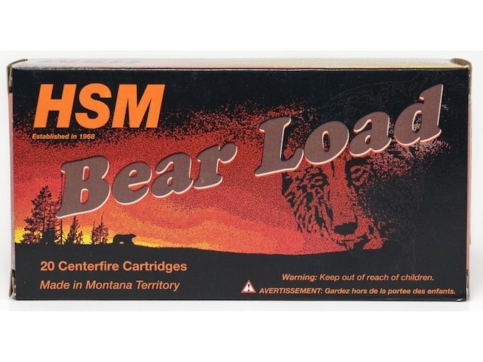 HSM Bear 450 Bushmaster Ammo 300 Grain Speer Jacketed Soft Point Box of 500