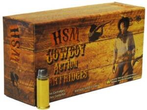 HSM Cowboy Action 44-40 WCF Ammo 200 Grain Flat Nose Box of 500