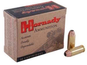 Hornady Custom 10mm Auto Ammo 180 Grain Hornady XTP Jacketed Hollow Point Box of 500 Rounds