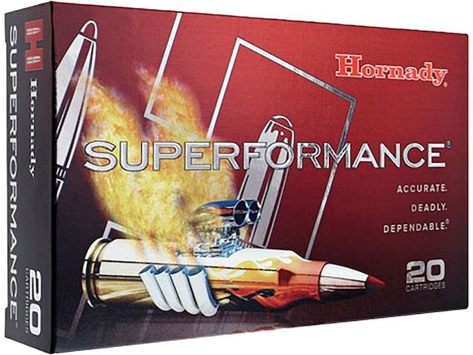 Hornady Superformance 338 Winchester Magnum Ammo 200 Grain Hornady SST (Super Shock Tip) Polymer Tip Box of 500
