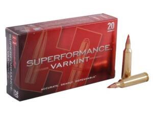 Hornady Superformance Varmint 22-250 Remington Ammo 50 Grain Hornady V-Max Polymer Tip Box of 500