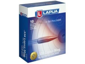 Lapua 338 Lapua Magnum Ammo 250 Grain Lapua Lock Base Full Metal Jacket Box of 200